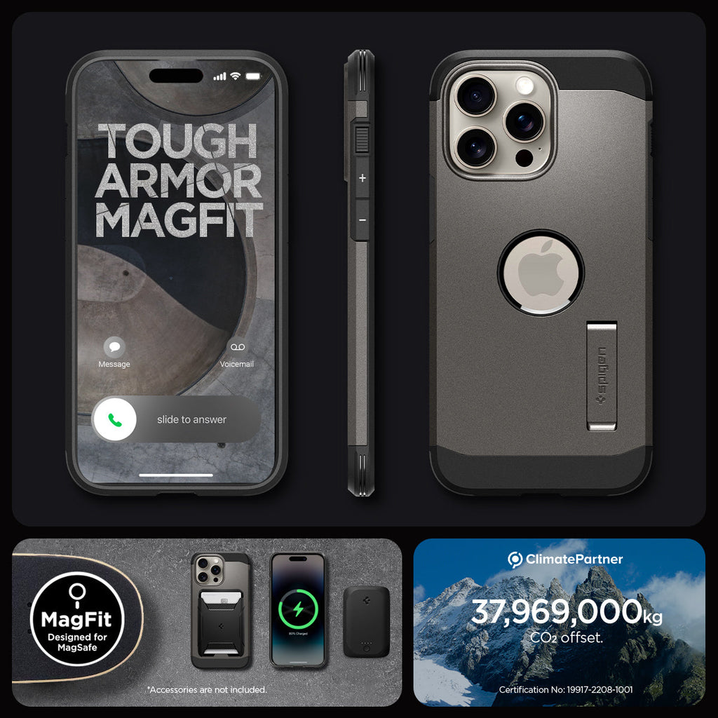 iPhone 15 Series - Tough Armor (Mag Fit)