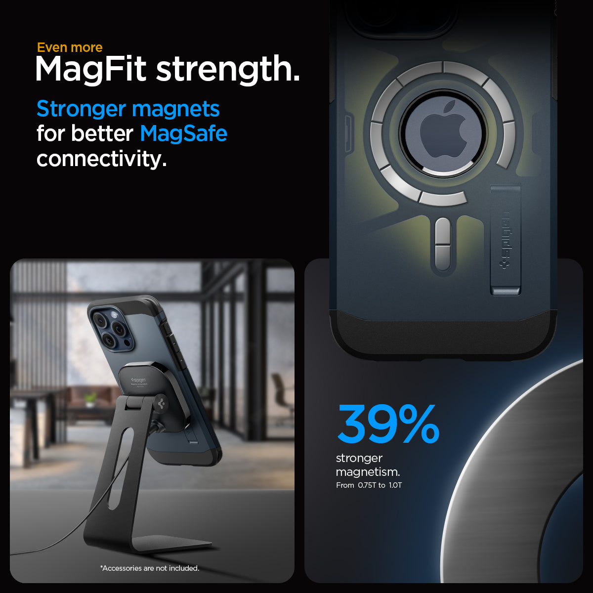 iPhone 15 Series - Tough Armor (Mag Fit)