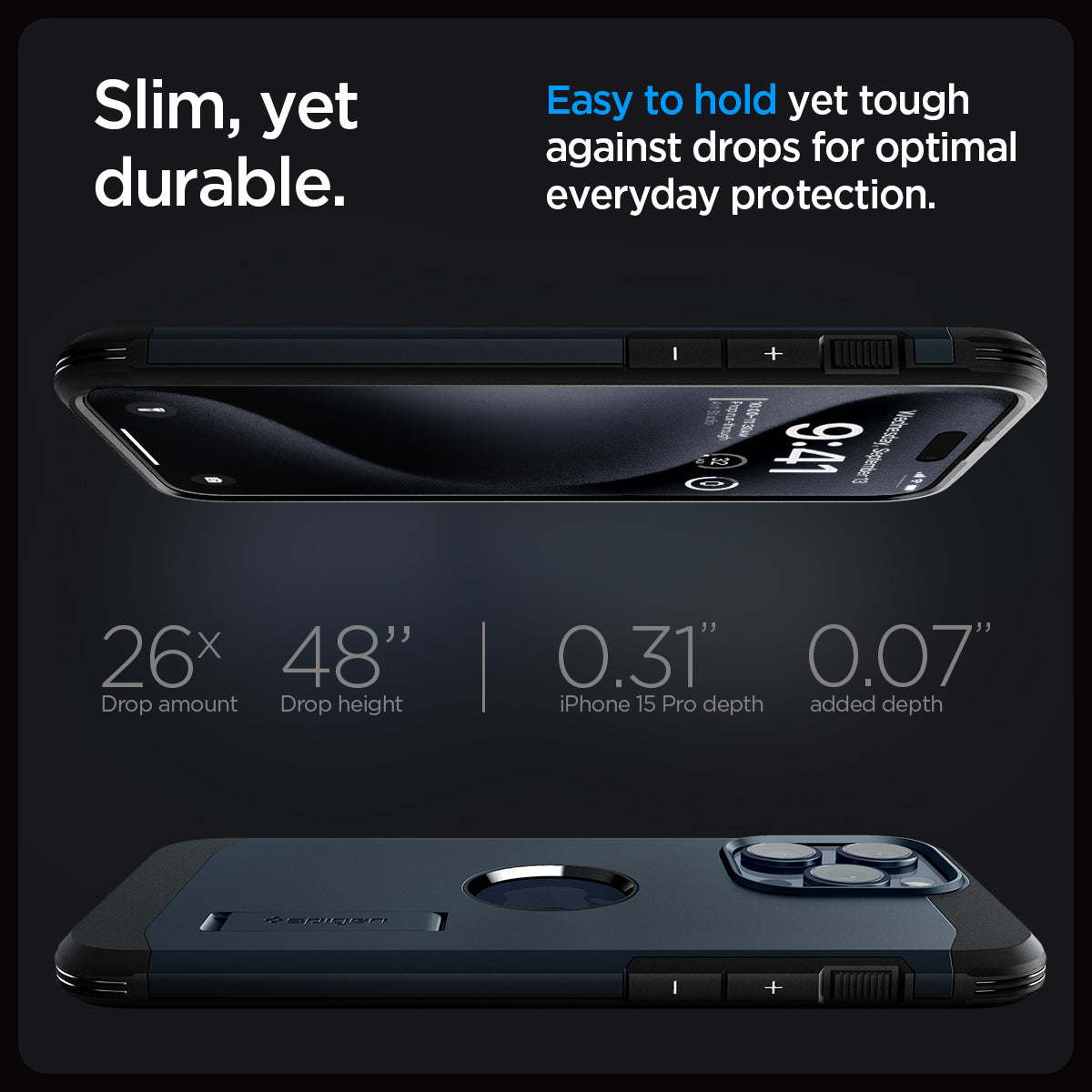 iPhone 15 Series - Tough Armor (Mag Fit)