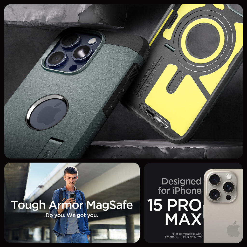 iPhone 15 Series - Tough Armor (Mag Fit)