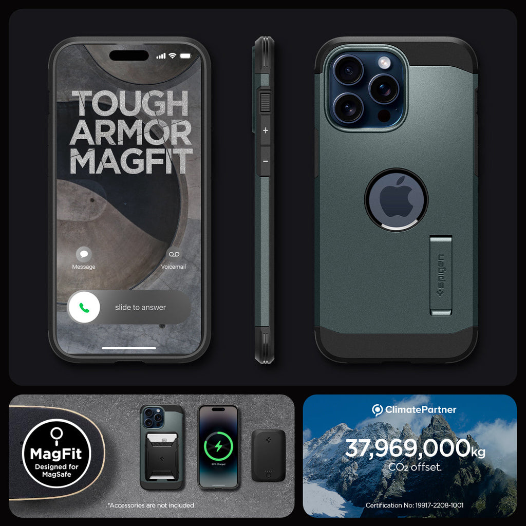 iPhone 15 Series - Tough Armor (Mag Fit)