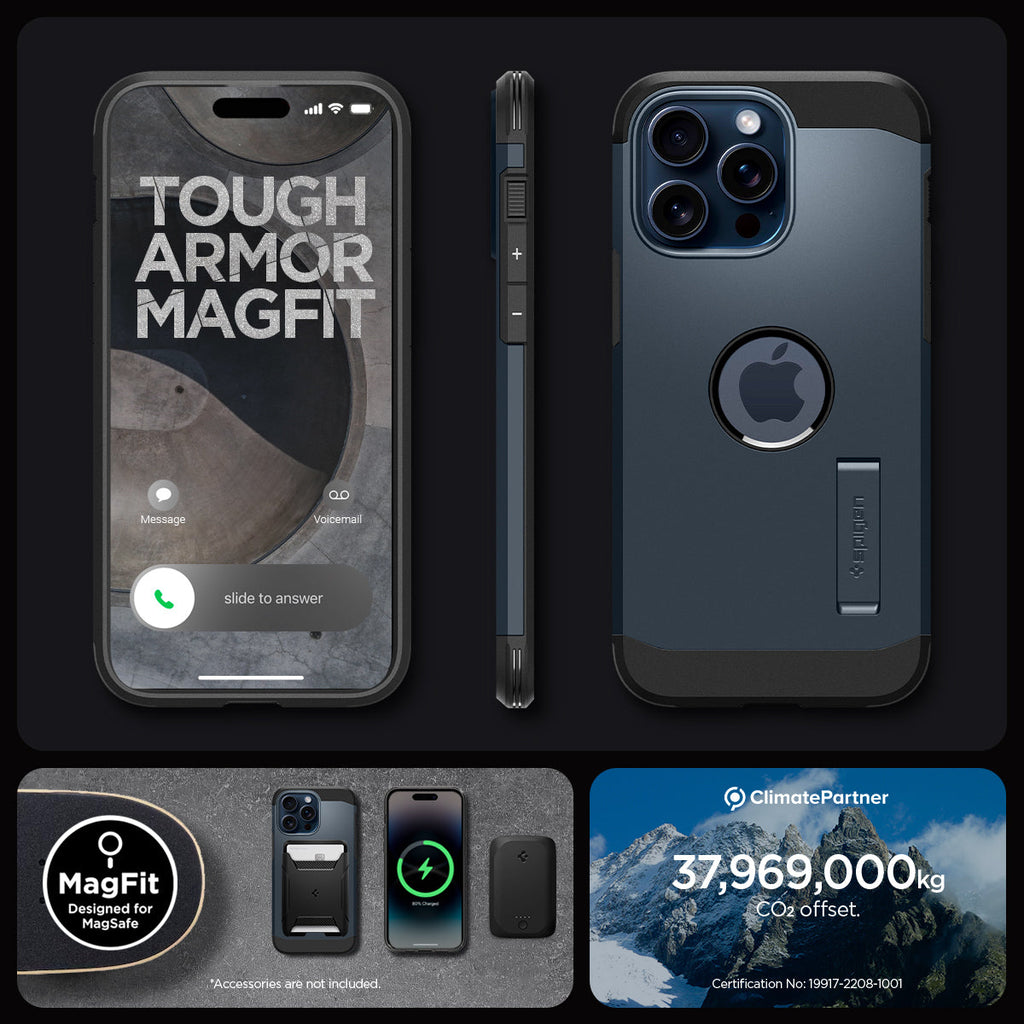 iPhone 15 Series - Tough Armor (Mag Fit)