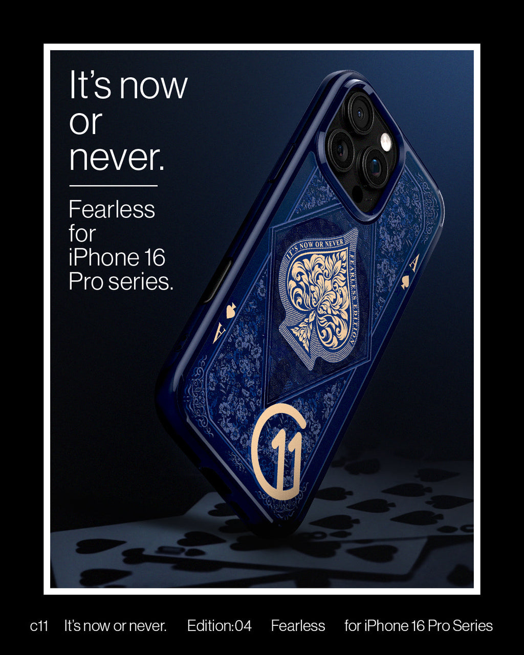 iPhone 16 Series - c11 Series Fearless Edition (Mag Fit)