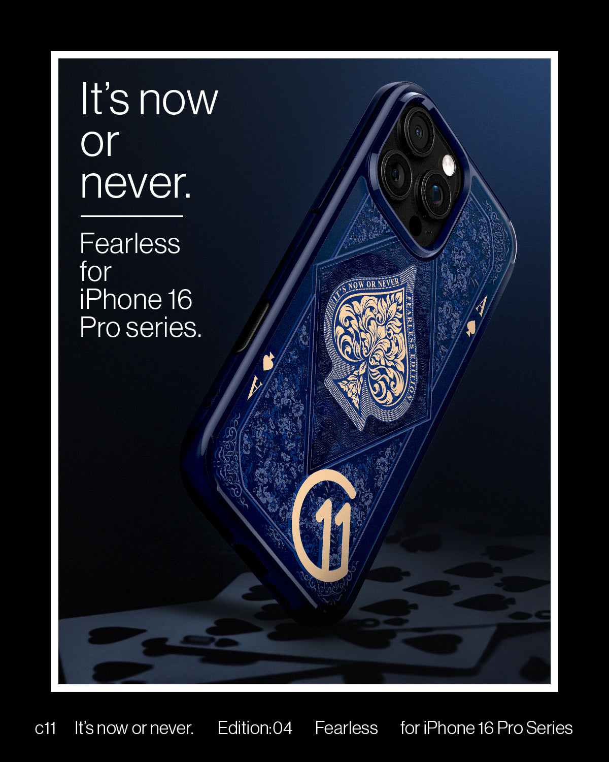 iPhone 16 Series - c11 Series Fearless Edition (Mag Fit)