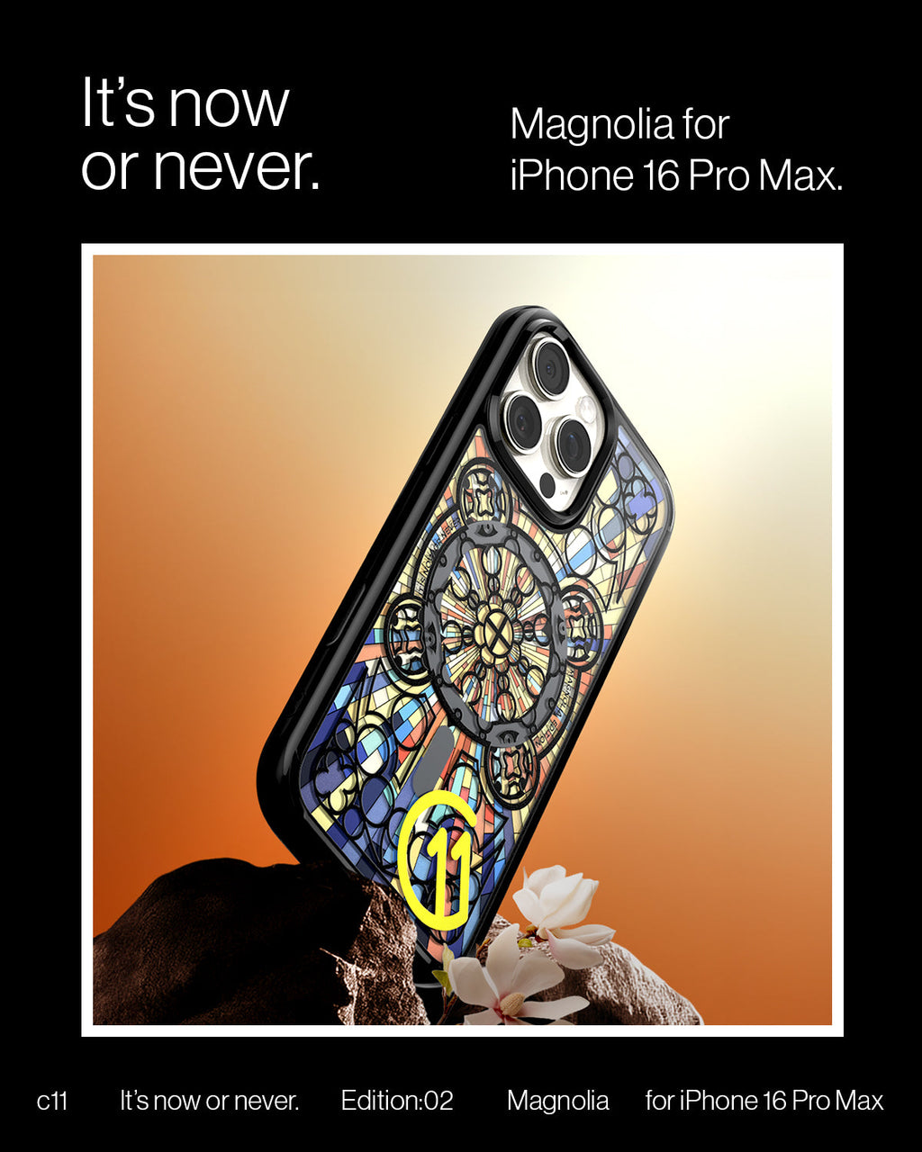 iPhone 16 Series - c11 Series Magnolia Edition (Mag Fit)
