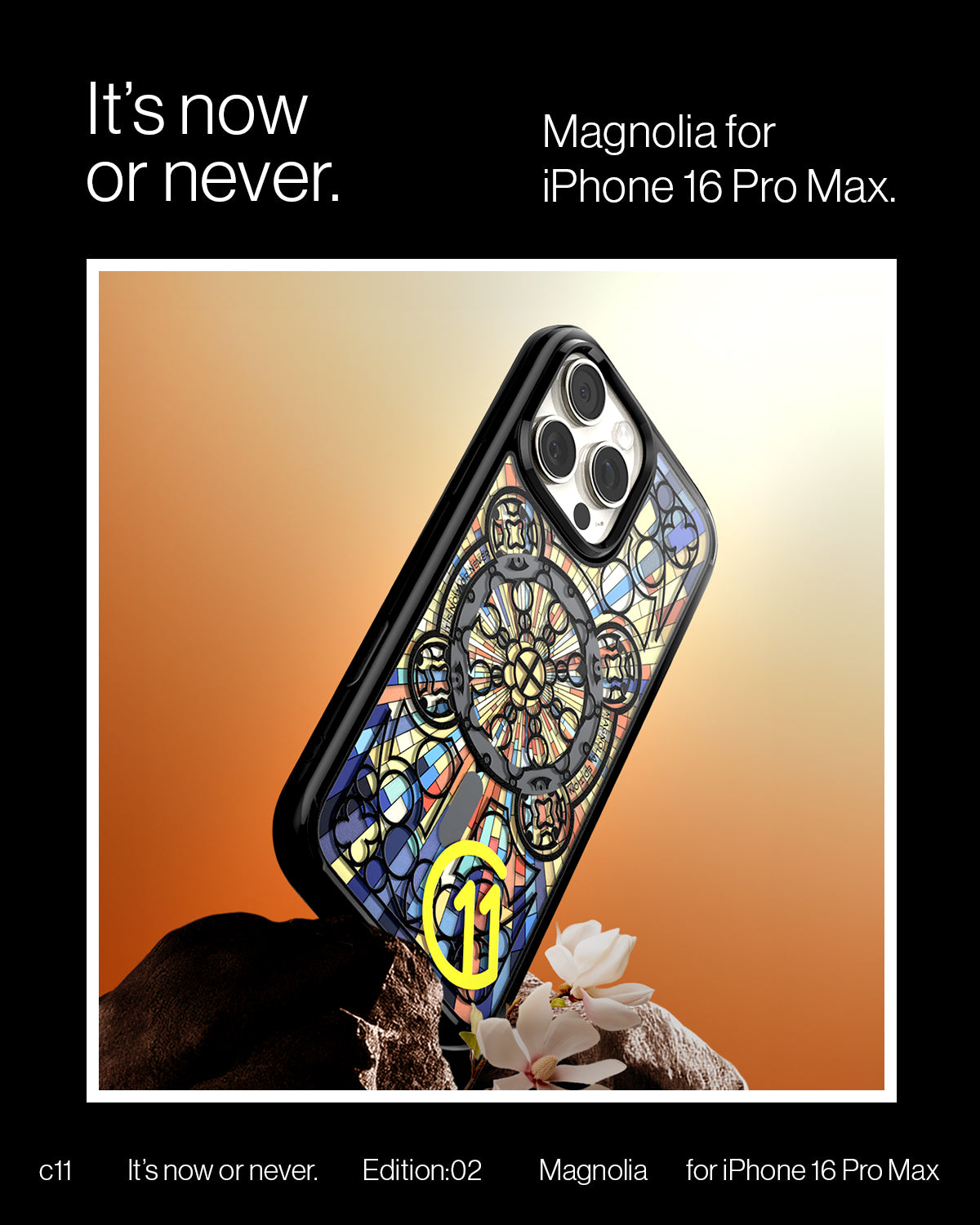 iPhone 16 Series - c11 Series Magnolia Edition (Mag Fit)