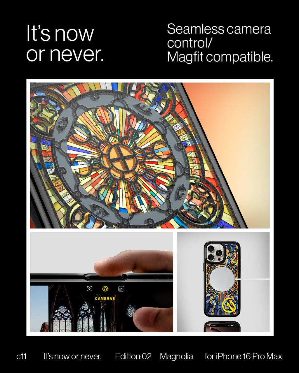iPhone 16 Series - c11 Series Magnolia Edition (Mag Fit)