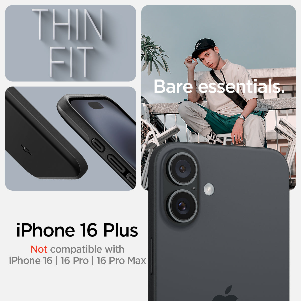 iPhone 16 Series - Thin Fit (Mag Fit)