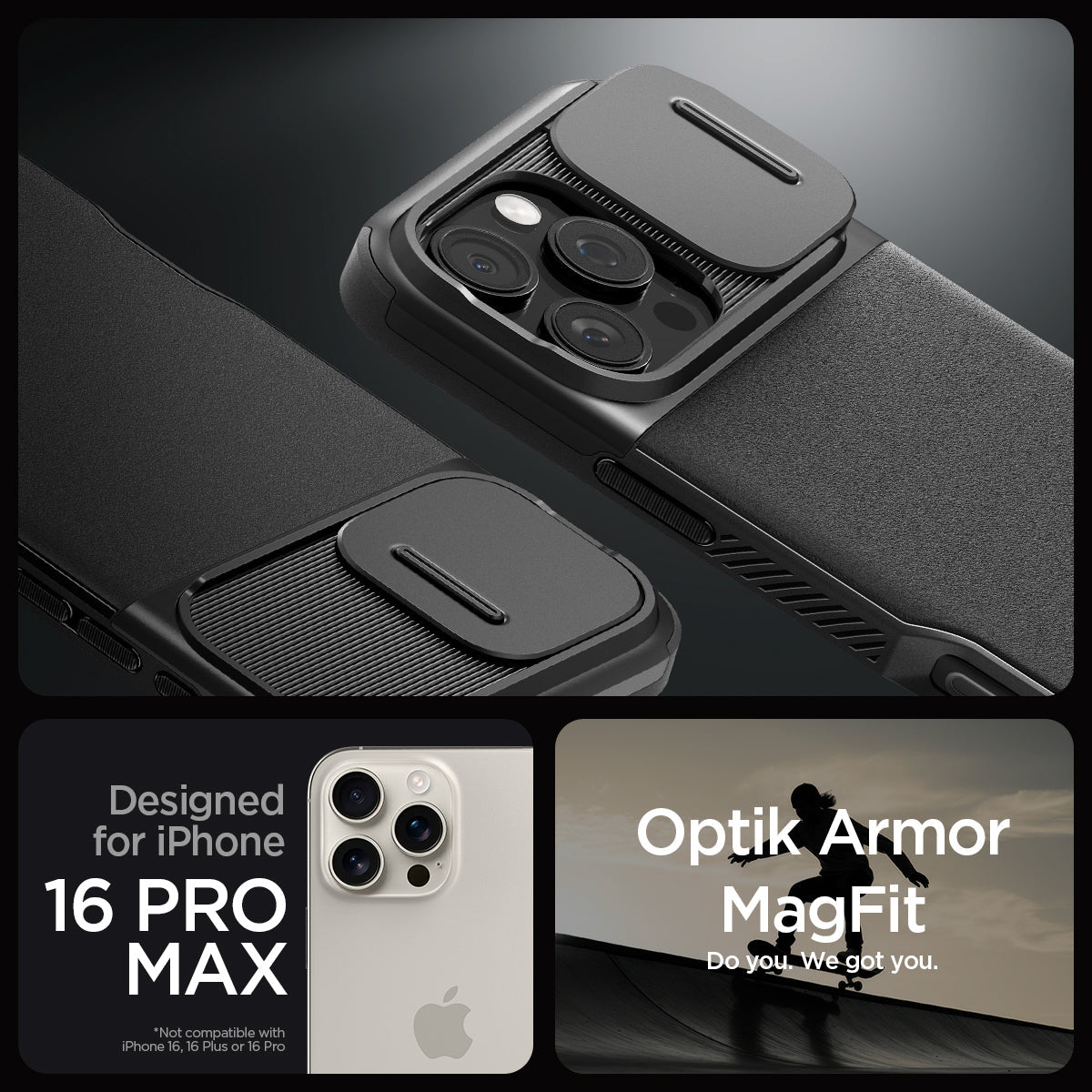 iPhone 16 Series - Optik Armor (Mag Fit)