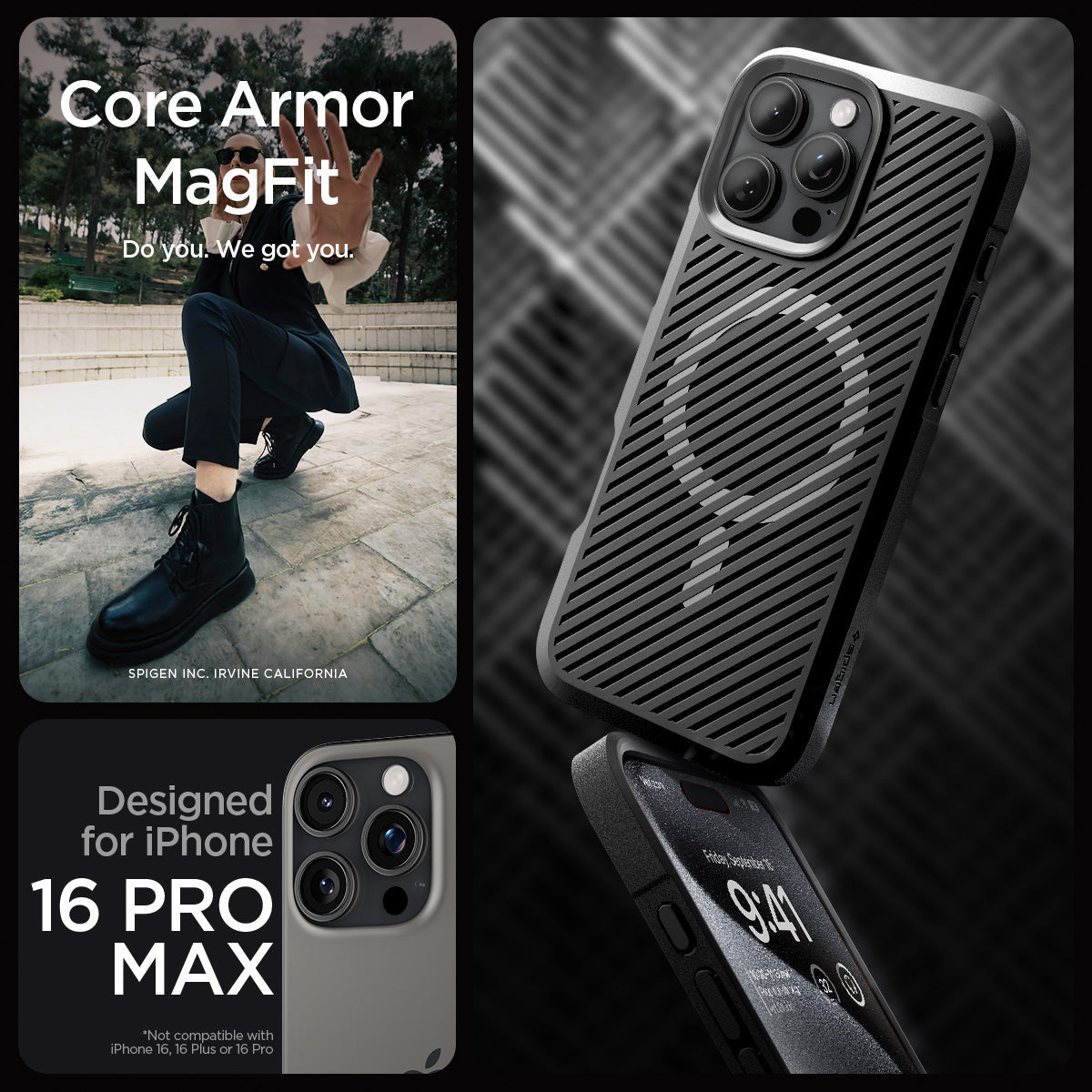 iPhone 16 Series - Core Armor (Mag Fit)