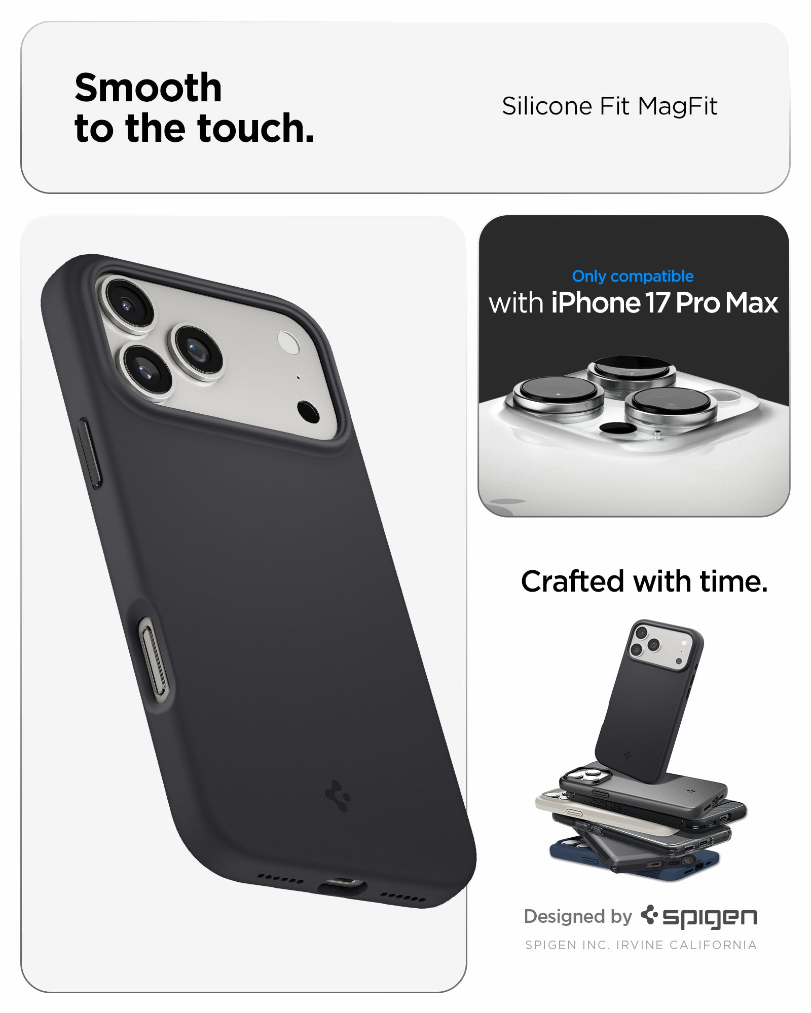 iPhone 17 Series - Silicone Fit (Mag Fit)