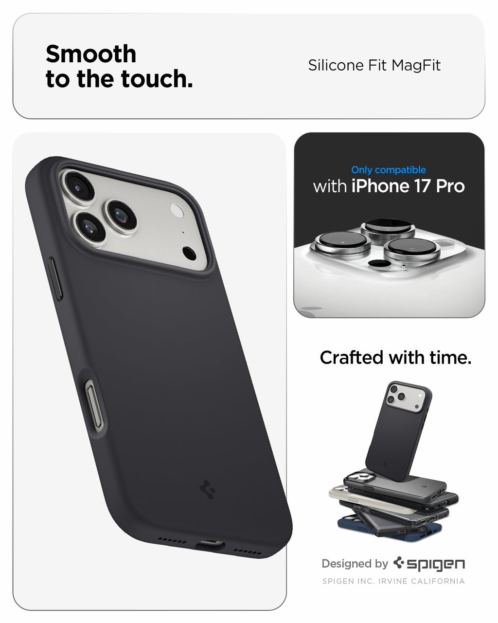 iPhone 17 Series - Silicone Fit (Mag Fit)